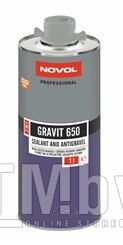 Герметик и средство защиты кузова 2в1 серый NOVOL GRAVIT 650 1 л 37761