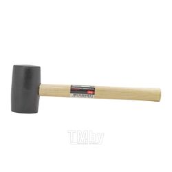 Киянка резиновая с деревянной ручкой (454г, d55мм) Forsage F-1803160