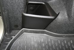 Коврик автомобильный резиновый в багажник LADA Largus, 2012-> ун. 5 мест. (комплект 2 шт) ELEMENT NLC5227B12