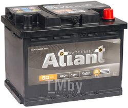 Автомобильный аккумулятор Atlant Black R+ (60 А/ч)