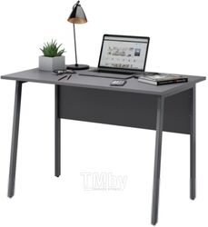 Письменный стол Domus Старк-1 / 12-007-01-72 (серый/металл графит)