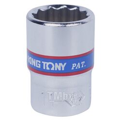 Головка торцевая стандартная двенадцатигранная KING TONY 1/4", 11 мм 233011M