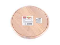 Доска разделочная деревянная (береза) круглая 26x1,5 см Banquet