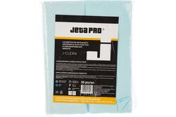 Нетканые салфетки для обезжир.целлюлоза/полиэфир J-Clean, 30x38см, голубые,уп.50шт JETA PRO 5850473