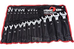 Набор ключей 22 предмета сумка (6-19, 21,22,24,27,30,32) холодный штамп CR-V СЕРВИС КЛЮЧ 70045