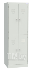 Шкаф металлический для одежды ШР 24-600 Metall ZAVOD УП-00014759