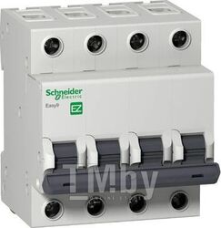 Автоматический выключатель EASY 9 4П 16А С 4,5кА 400В =S= (MS) Schneider Electric EZ9F34416
