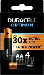 Комплект батареек Duracell Opti AA (4шт)