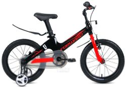 Детский велосипед Forward Cosmo 16 2022 / IBK22FW16175 (черный/красный)