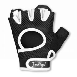 Перчатки для фитнеса Indigo SB-16-8208 (S, черный/белый)