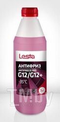 Жидкость охлаждающая Антифриз ANTIFREEZE RED G12/G12+-35C 1кг Lesta LES-AS-A35-G12RU/1
