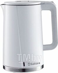 Чайник электр (1.7) белый SAKURA SA-2174W