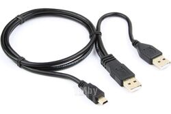 Кабель USB 2.0 mini Dual mini5p 90cm CablExpert Gembird CCP-USB22-AM5P-3