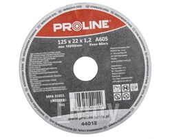 Круг для резки металла и нержавейки Proline T41, 125x1.2x22A60S