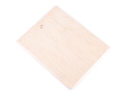 Доска разделочная деревянная (фанера) 16,5*21*0,5 см (арт. BB101249, код 044849)
