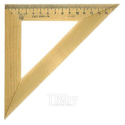 Треугольник 16см 45 деревянный