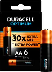 Комплект батареек Duracell Opti AA (6шт)
