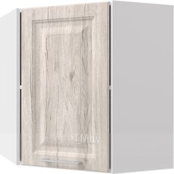 Шкаф навесной для кухни Горизонт Мебель Классик 40 угловой (рустик серый)