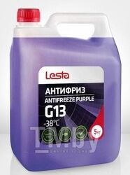 Жидкость охлаждающая Антифриз ANTIFREEZE PURPLE G13 -38C 5кг Lesta LES-AS-A38-G13RU/5