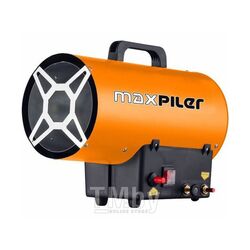 Газовый нагреватель MAXPILER, 10-17 кВт, произ 320 м.куб/ч, расход 0,7-1,2 кг/ч, пьезоподжиг PIT MGH-1701