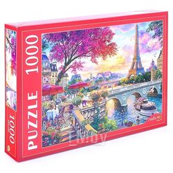 Пазлы 1000 элементов Париж Рыжий кот Ф1000-7957