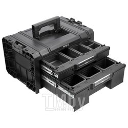 Ящик пластиковый для мобильной системы 450х313х245мм T2 S12 Yato YT-08973