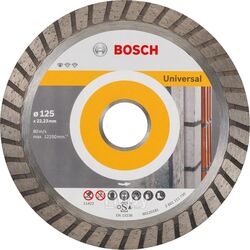 Алмазный круг 125х22,23мм универсальный Professional Turbo (2608602394) (BOSCH)