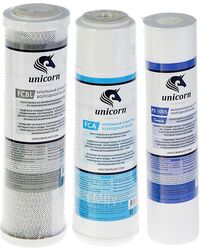 Комплект картриджей для питьевых систем (PS-10, FCA-10, FCBL-10) Unicorn (Набор сменных картриджей)
