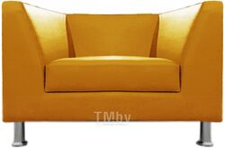 Кресло мягкое Brioli Дедрик (L17/желтый)
