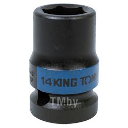 Головка торцевая ударная шестигранная KING TONY 1/2", 14 мм 453514M
