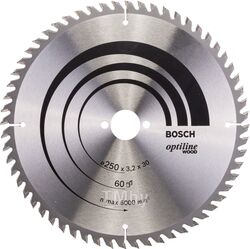 Диск 250х3,2/2,2х30 Z60 (2608640729) (BOSCH)