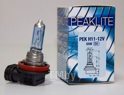 Лампа галогеновая H11 Super White PEAKLITE H111W