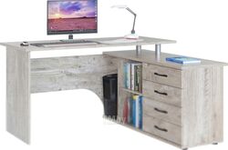 Компьютерный стол Сокол-Мебель КСТ-109 (правый, дуб юкон)