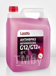Жидкость охлаждающая Антифриз ANTIFREEZE RED G12/G12+-35C 5кг Lesta LES-AS-A35-G12RU/5