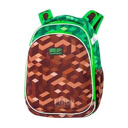 Рюкзак молодежный "City Jungle" полиэстер, уплот. спинка, зеленый/коричневый CoolPack C15199/F