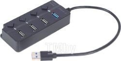 Хаб USB 4-Port (1xUSB3.1+3xUSB2.0) Gembird UHB-U3P1U2P3P-01