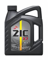 Моторное масло ZIC X7 LS 5W30 (1L) API SN, C3, MB 229.51,BMW LL-04, VW 502.00/505.00 132619