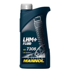Жидкость гидравлическая MANNOL LHM Plus Fluid (0.5L) ГУР, подвеска 99338