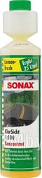 Жидкость для стеклоомывателя летняя (концентрат) SONAX с дозатором, запах лимона 250ml SX373 141