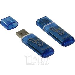 USB-флэш накопитель Smart Buy Glossy Blue 16GB SB16GBGS-B