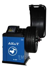 Балансировочный станок для колес легковых автомобилей до 65кг, 10-24" для литых дисков, автоввод 2 параметров AE&T B-820