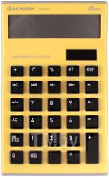 Калькулятор Darvish DV-2725-12Y (желтый)