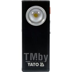 Фонарик светодиодный (5W, 500lm, 3.7V, 1500mAh, USB, IPX4, IK07) Yato YT-08556