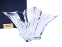 Салатник стеклянный "FLORALE" 36 см Crystalite Bohemia