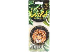 Ароматизатор подвесной бумажный FELIX WILD BY NATURE Африканский лев-мужской парфюм Paco Rabanne