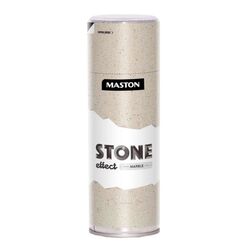 Краска с эффектом камня, текстурированное покрытие, цвет:мрамор, 400 мл., MASTON 831-005