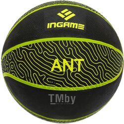 Баскетбольный мяч Ingame Ant №7 (черный/желтый)