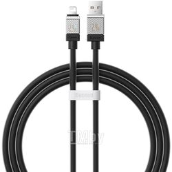 Кабель Baseus CAKW000401 CoolPlay Series Fast Charging Cable USB to iP 2.4A 1m Black