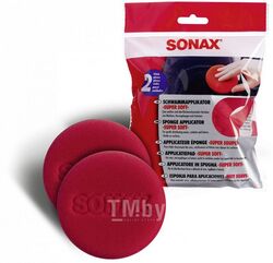 Губка чистящая для ухода за лакокрасочным покрытием автомобиля SONAX 2шт SX417 141