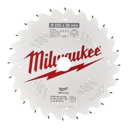 Пильный диск MILWAUKEE 235/30 2,4 2 4932471305
